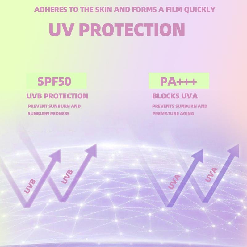 3 in 1 Color Correcting Serum and Sunscreen SPF 50 Pa+++, Moisturizing Formula for Radiant Skin, Oil Control Hydrating and Even Skin Tone, Facial, Hydrate