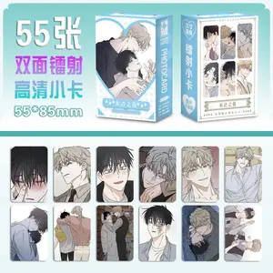 55 Pcs/Set Korean Manga Laser Small Card Yeo Taeju, Kim Euihyun Lomo Cards HD Photocard Cosplay Gift