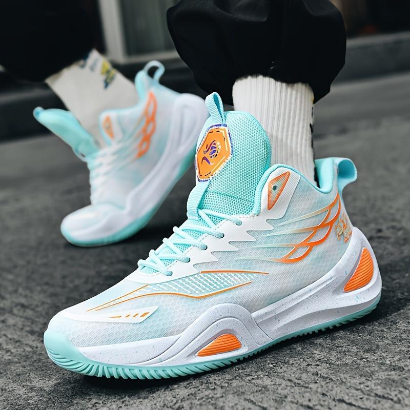 Couple's street-style basketball shoes, professional and stylish low-top design, non-slip, breathable and wear-resistant, suitable for indoor games, casual sports training, and all seasons.