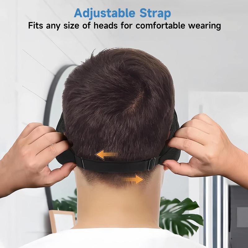 Bluetooth Sleep Mask with 3D Contoured Design & Ultra-Thin Speakers - Removable Music Eye Mask for Side Sleepers, Ideal for Meditation, Relaxation & Sleep, Tech Gift for Men & Women