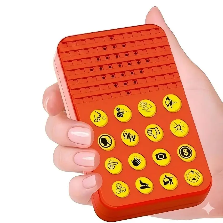16 Sound Effects Device, Portable Multi-Function Funny Sound Maker, Engages Children, Unisex Design, Prank Gift, Party Fun Equipment, Requires 2 Aaa Batteries
