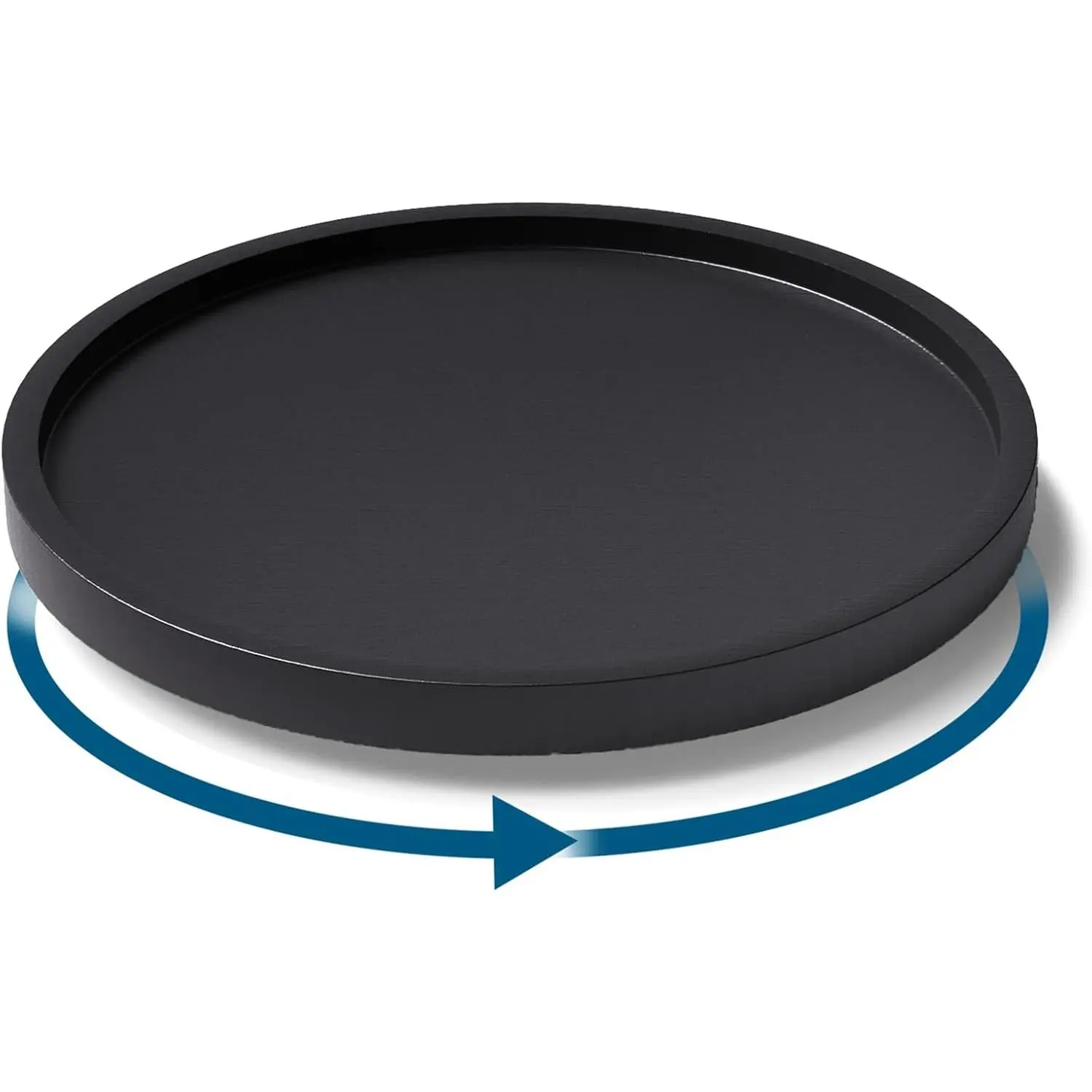 Lazy Susan  Organizer for Kitchen,Cabinet,Small(Black) | 360 Rotating Turntable, Rack,Serving Tray,Pantry  Organizer,Countertop Space-Saver