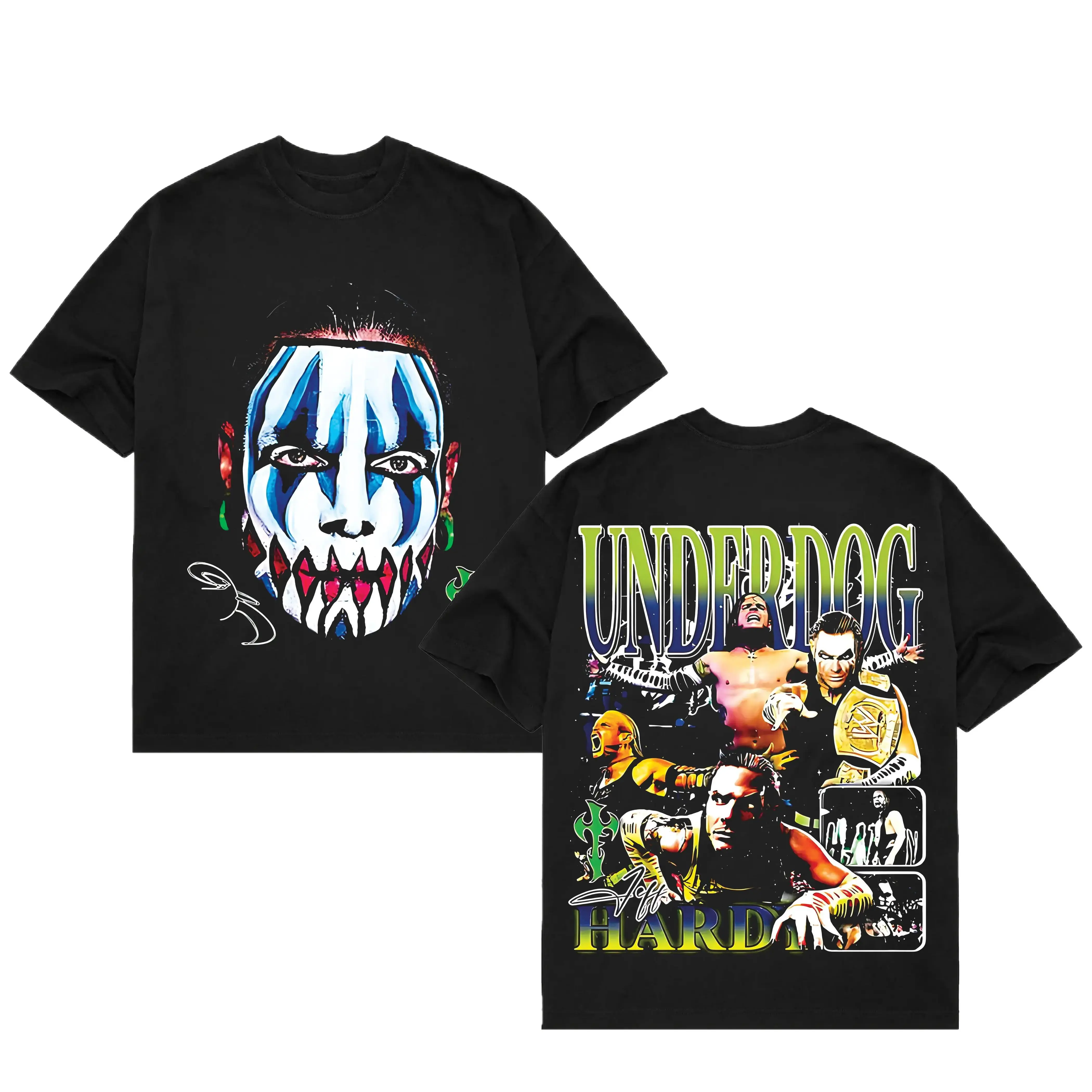 [Sale Up To 50%] Unisex JEFF HARDY Wrestling Tee, Wrestling Graphic Tee, WWE Shirt, MMA Shirt, Sports T-shirt, Wrestling Gift, Gift for Him Gift For Her Hoodie Sweatshirt Streetwear Crewneck