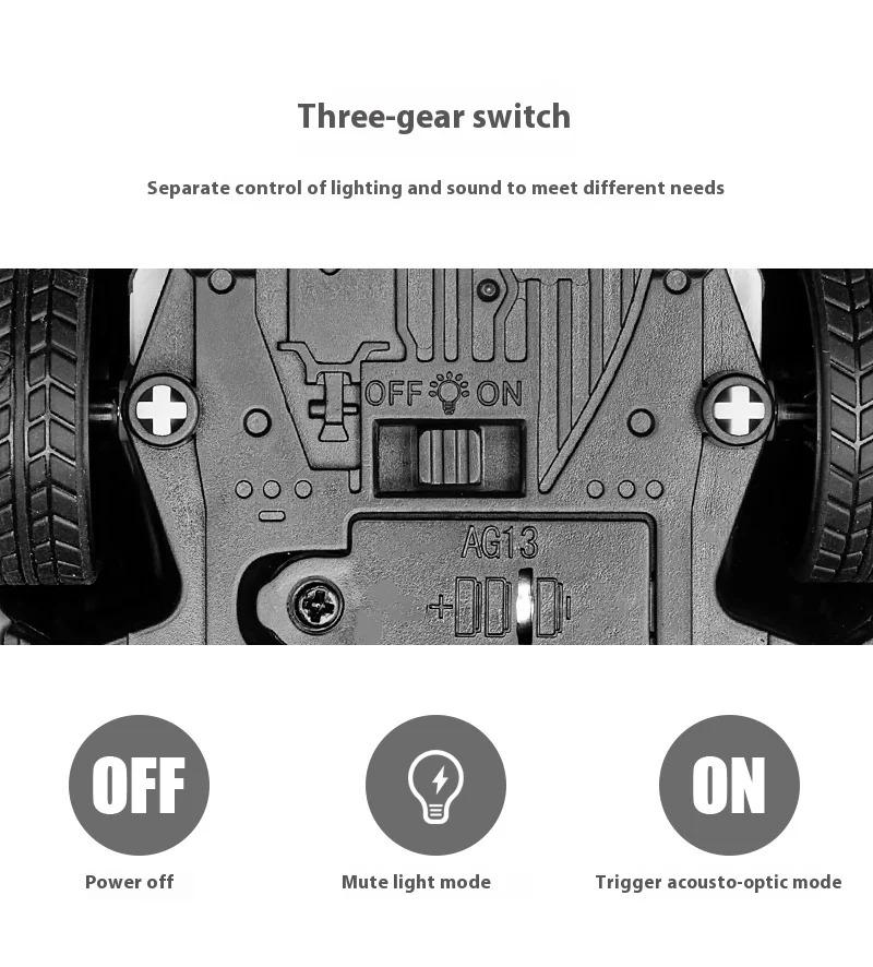 1:24 Luxury Sedan Sound and Light Alloy Metal Die-cast Car Model Collectible Hobby Decoration Fashion Holiday Gift Box for Boys