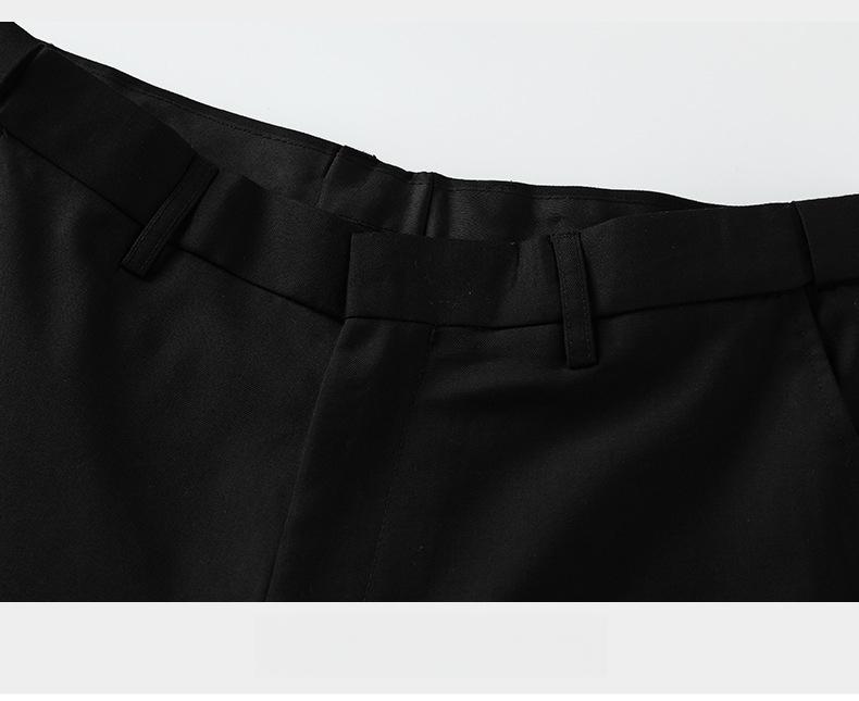 Men's Slim Fit Groom Tuxedo Suit  Korean Style Wedding Blazer & Pants Set, Business Casual Plaid Suit