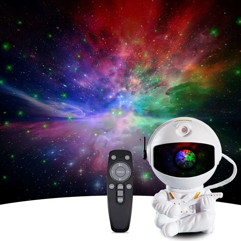 Astronaut Star Projector, Kids Night Light, Nebula Projector Light, Galaxy Bedroom Projector, Adult Playroom/Home Theater/Ceiling/Room Decoration