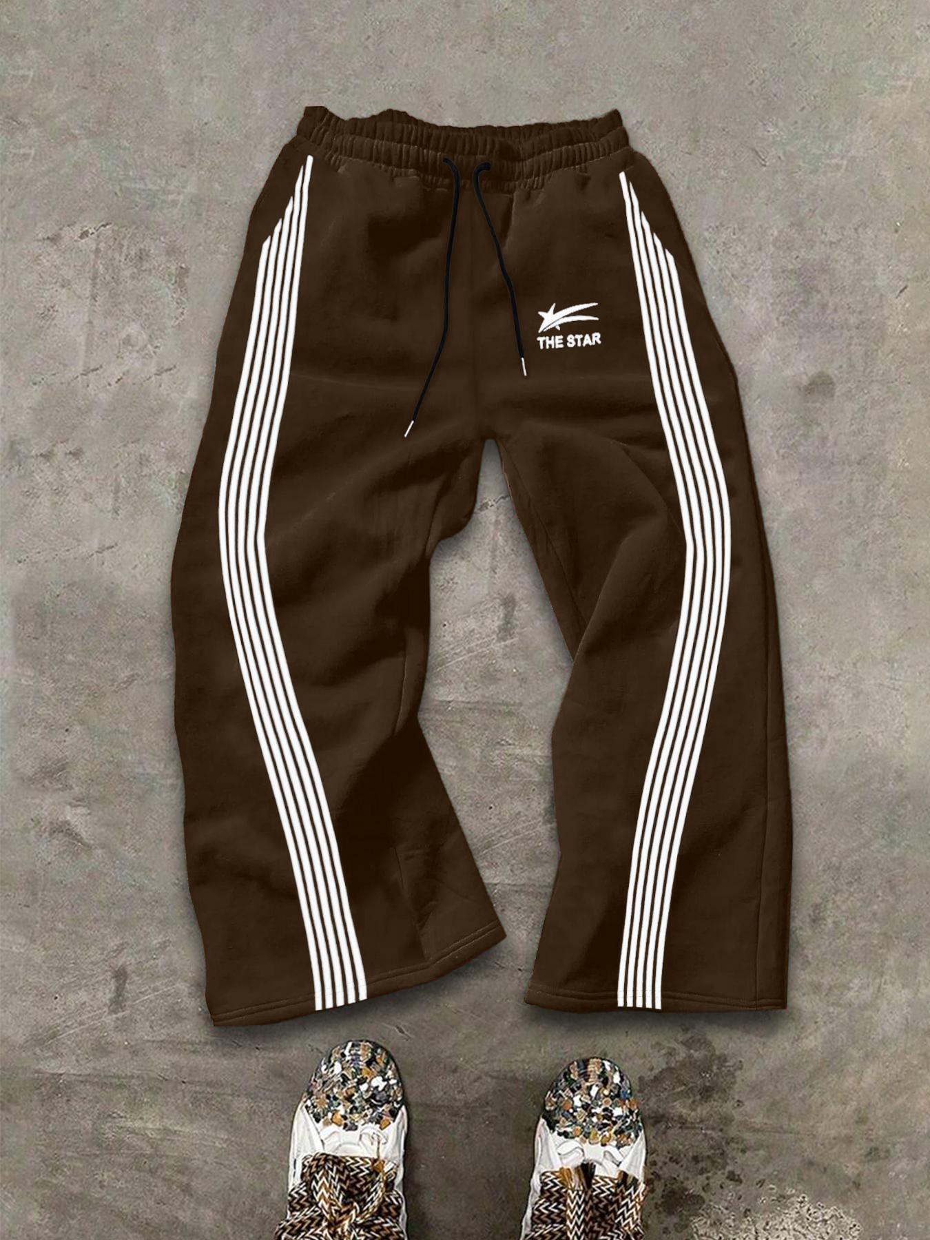 Men's Camo Print Straight Leg Sweatpants, Regular Fit Casual Street Breathable Pants for Daily Wear, Men's Bottoms for Summer, Trouser, Camouflage Sweatpants