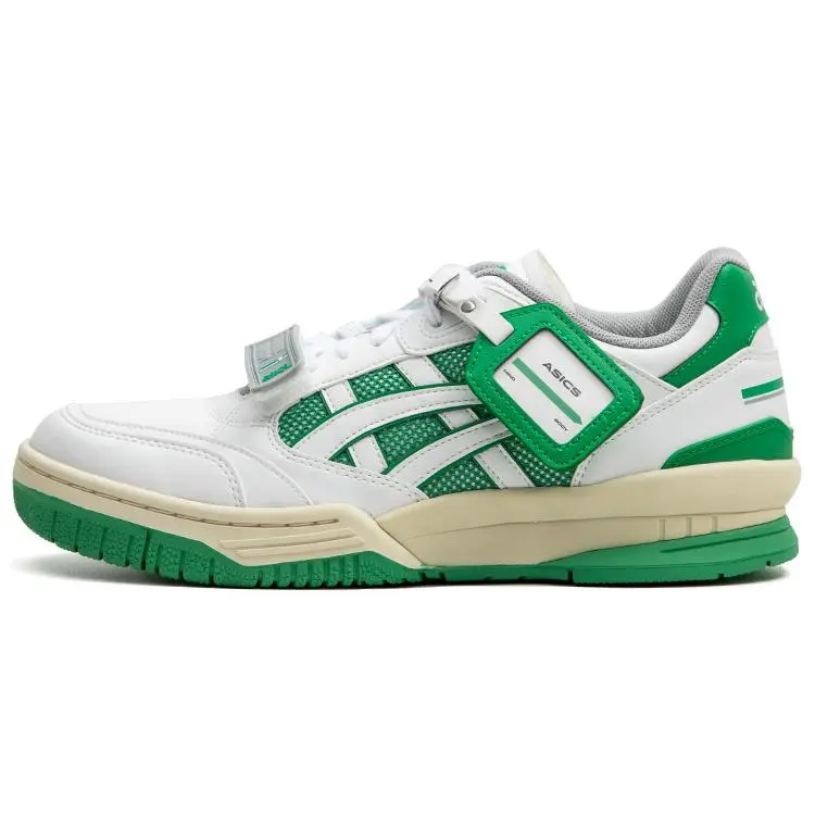 ASICS Gel-Spotlyte Low V2 Retro Basketball Shoes for Men and Women – White and Green Verifiable, with credentials and supporting global authentication