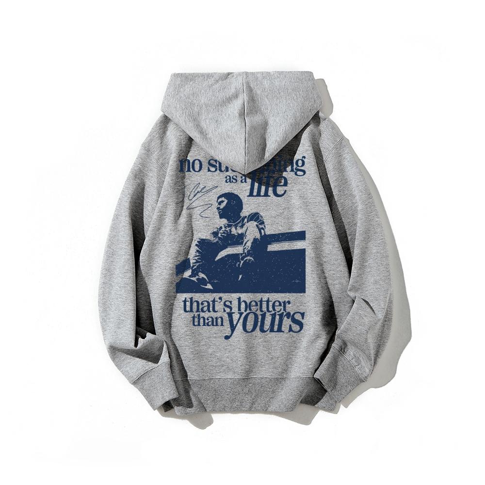 Love Yourz Hoodie, No Such Thing As A Life That's Better Than Yourz Shirt, Vintage Hip Hop Graphic Hoodie, Rap Music Fan Gift