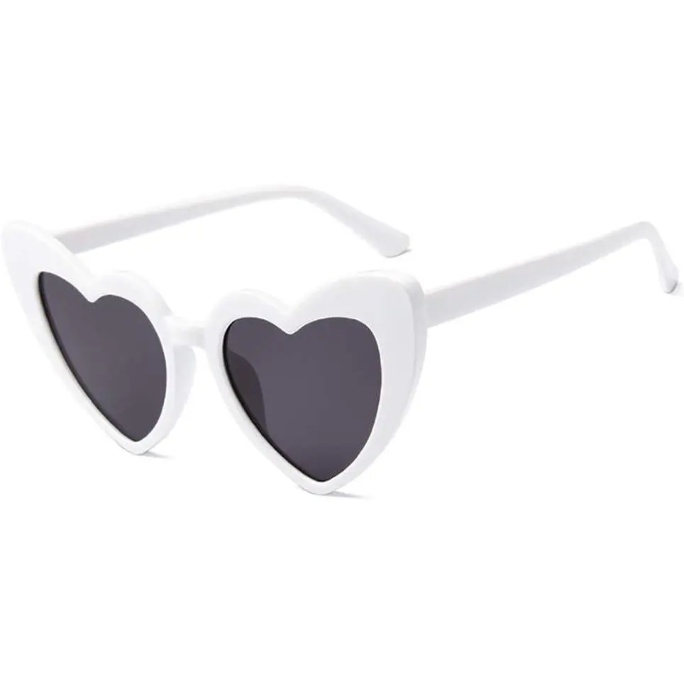 Heart Shaped Sunglasses for Women  Eye Mod Style Retro Glasses