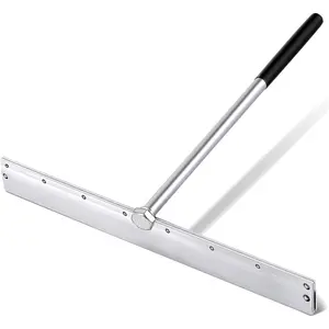 11.25 Inch Sheet Metal Folding Hemming Tool Steel Metal Bender Standing Seam Roofing Tool for HVAC Duct Roofing Panels Bending Forming, Folds up to 24 Ga Steel 1" Depths(Silver,Long Handle)