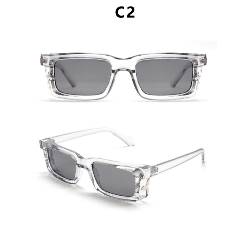 New Minimalist Thick-Framed Square Glasses for Ladies Trendy Individualistic Stylish Photo-Taking Sunglasses Perfect for Unique Style