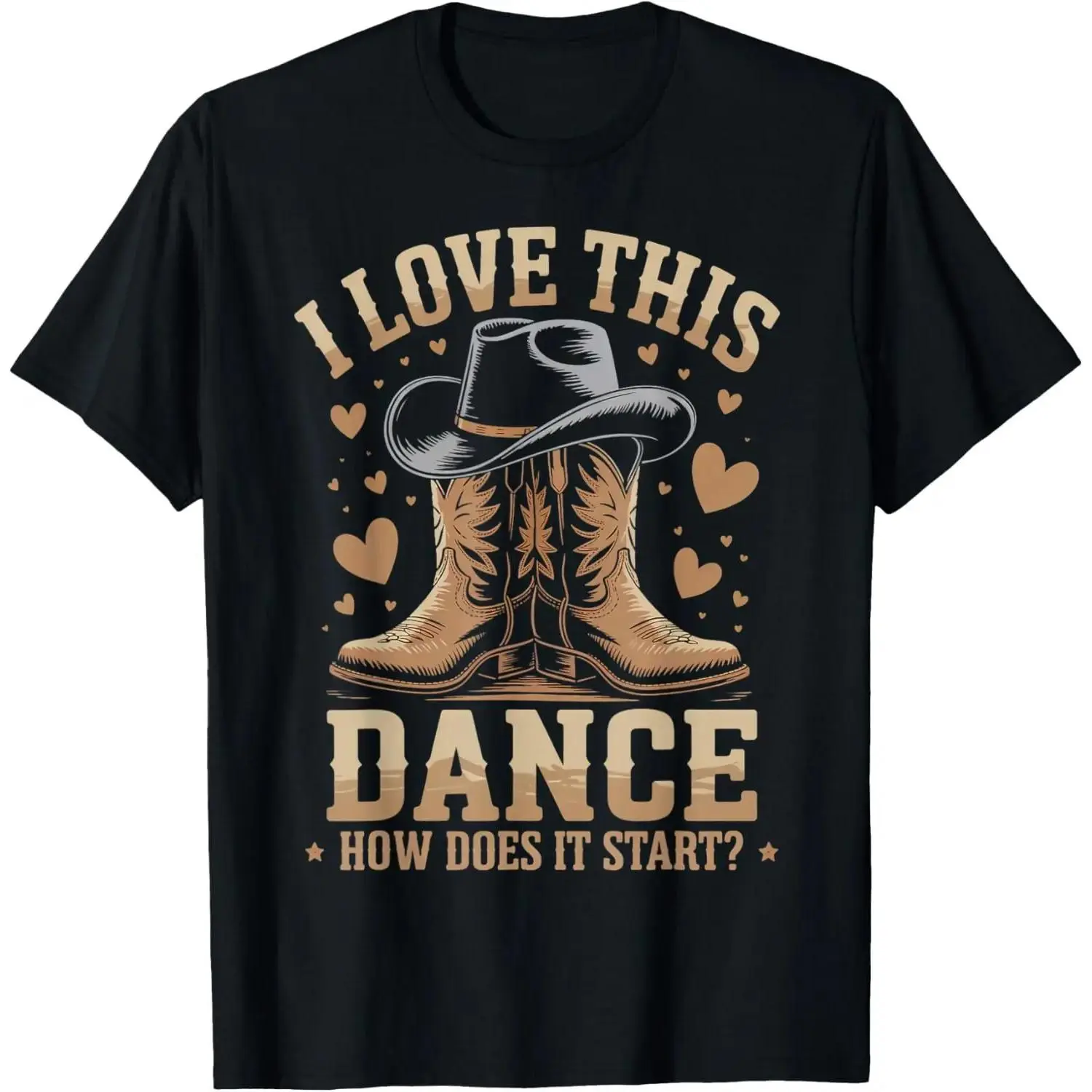 Love This Dance Line Dancing Line Dance Line Dancer T-Shirt