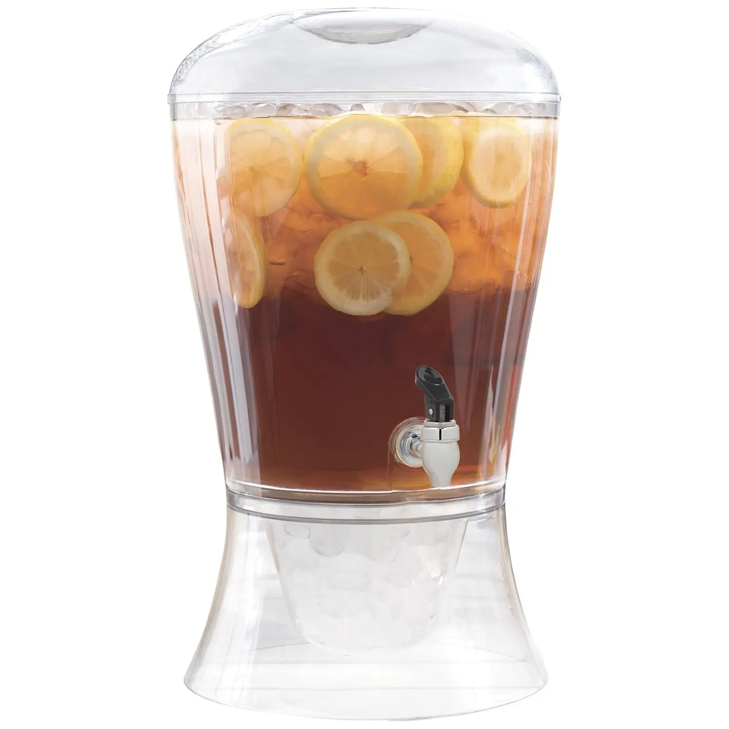 3-Gallon Clear Poly Prop Beverage Dispenser