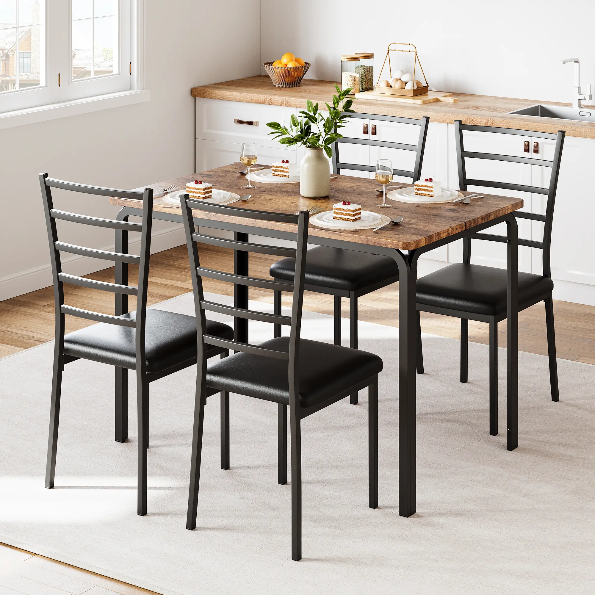 Retro color MDF tabletop