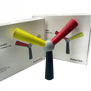 Reactive Catch Trainer, Hand Eye Coordination Speed Agility Training Tool, Reaction Stick for Athletes Kids Adults, Sports Reflex Training for Baseball Football Basketball
