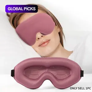 3D Sleep Eye Mask, Adjustable Sleep Eye Cover, Portable Eye Mask, Soft Comfortable Eye Mask for Women & Men, Travel Night Eye Cover for Home & Travel, Sleep Aid Products #GLOBAL PICKS