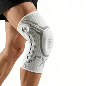 Knob Knee Brace for Pain Relief, Knee Support with Patella Gel Pad & Side Stabilizers, Compression Knee Sleeve for Workout, Arthritis, Joint Pain, Meniscus Tear