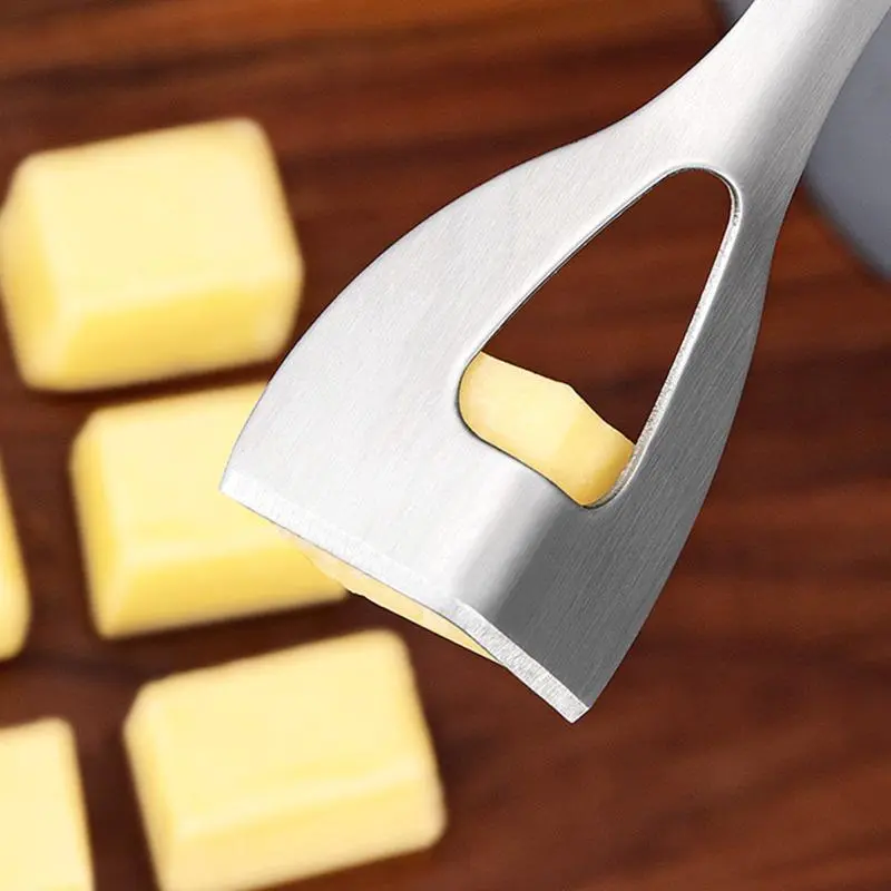 Multiple Quantity Premium Stainless Steel Butter Knife | Multifunctional Cheese Slicer, Butter Spreader And Jam Knife - Stainless Steel Material, Ergonomic Handle, Non-Stick Design, Easy to Wipe And Cut