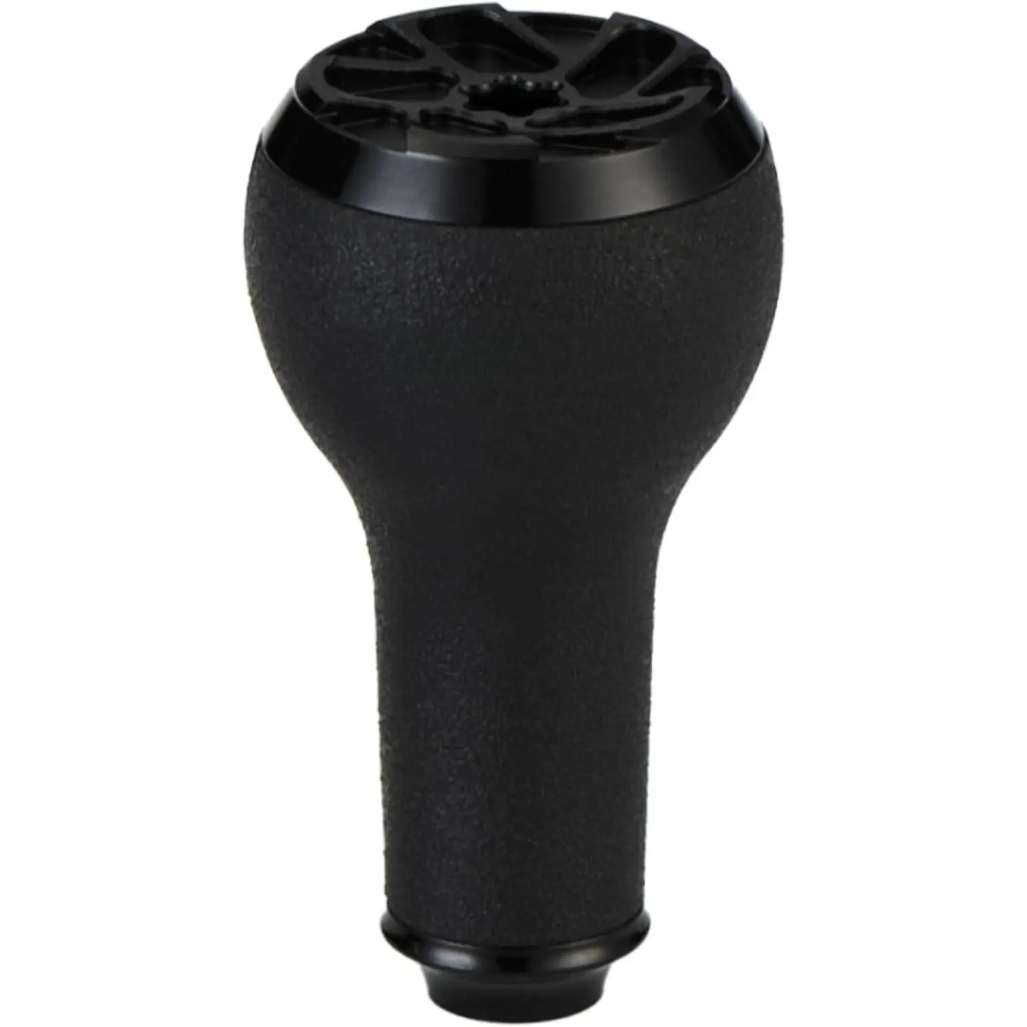 Non-Slip TPE Power Knob 1.1 inches (27 mm) Compatible for  Stradic SLX, Daiwa Zillion Tatula Fuego, Spinning Baitcasting Reel (Full Black ( Version))