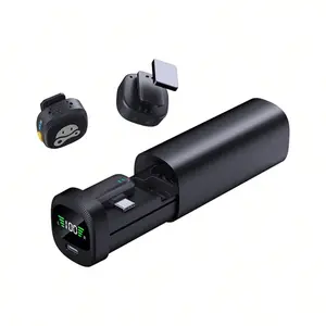 Mini Square Wireless Lav Mic Sound Card Live Streaming Complete Set.
