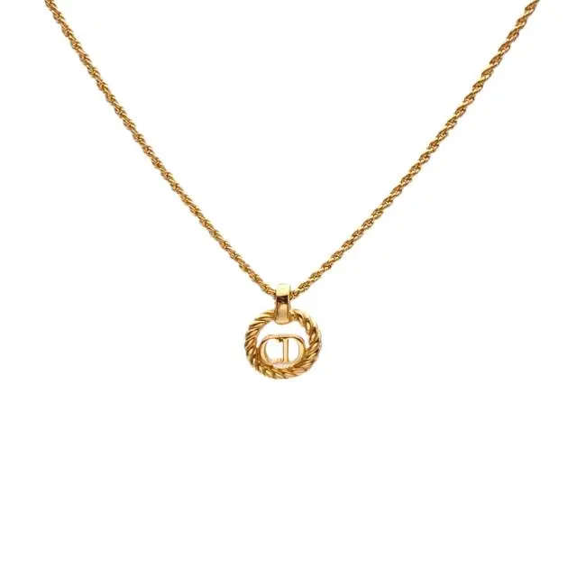 Pre-owned 【TIANA】DIOR Necklace AlloyP216549299