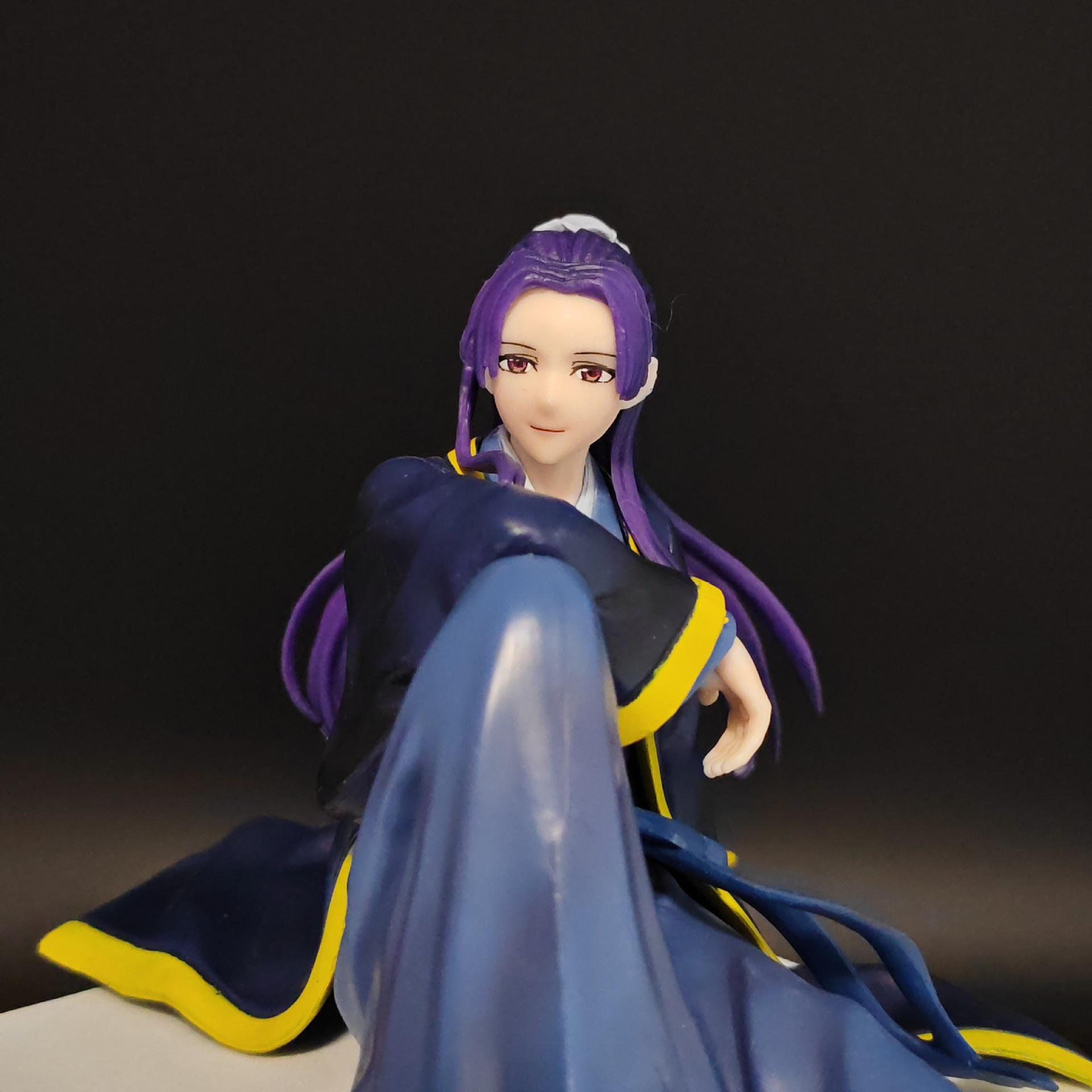 2026 The Apothecary Diaries Jinshi Sitting Pose Anime Figure PVC Model Toy Desktop Ornament Collectible Gift for Anime Fans