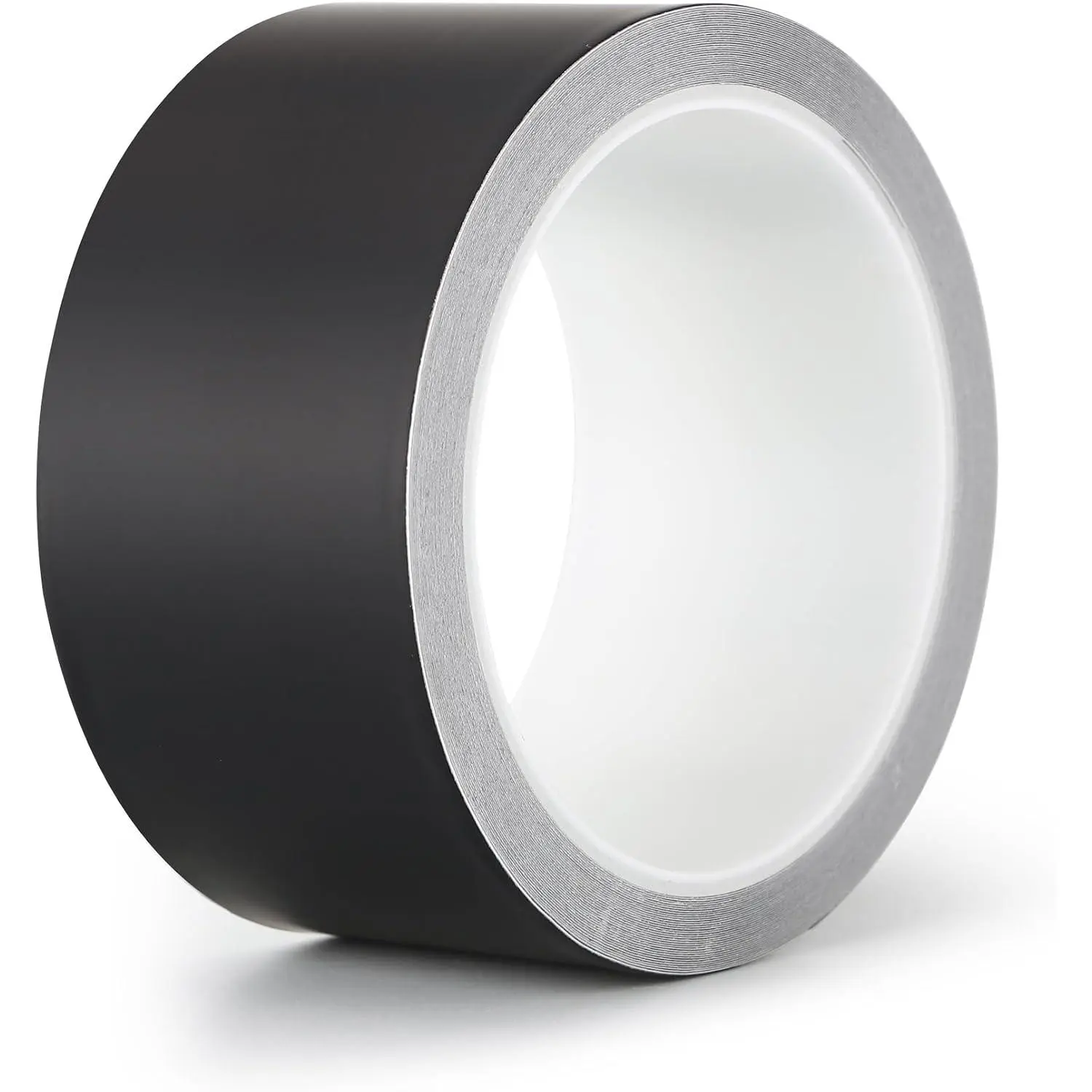 Black Foil Tape, 2 Inch x 33  3.94 Mil, Matt  Reflective