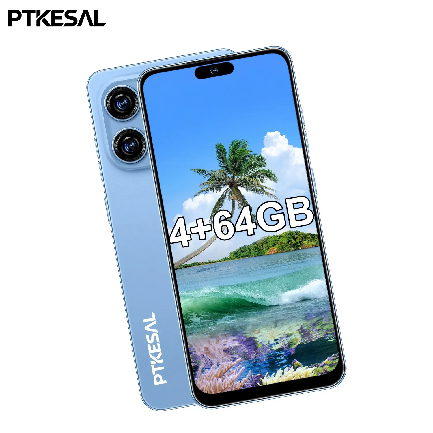 Ptkesal Global Unlocked 4g Network 16 Pro Max, 4+64GB RAM, 8-Core Processor, 6.93-Inch Screen, Android 10.0, 4100mah Battery, Dual Sim, Face & Fingerprint Unlock