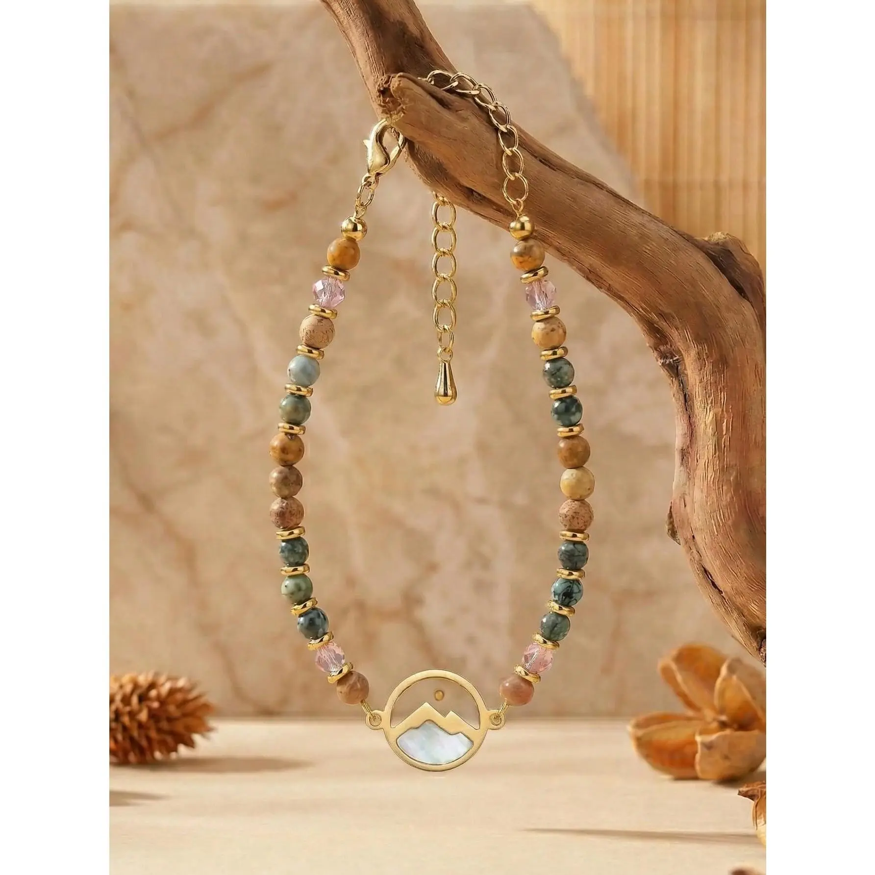 Inspirational Christian beaded bracelet for women