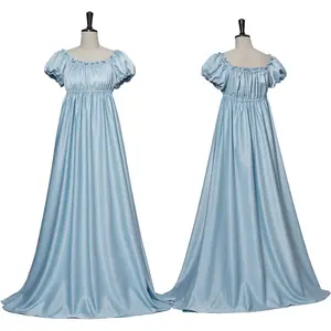 Medieval Dress Women Dress Sexy Off Shoulder Renaissance Victorian Regency Dress Costume Wench Retro Gown Halloween for Women