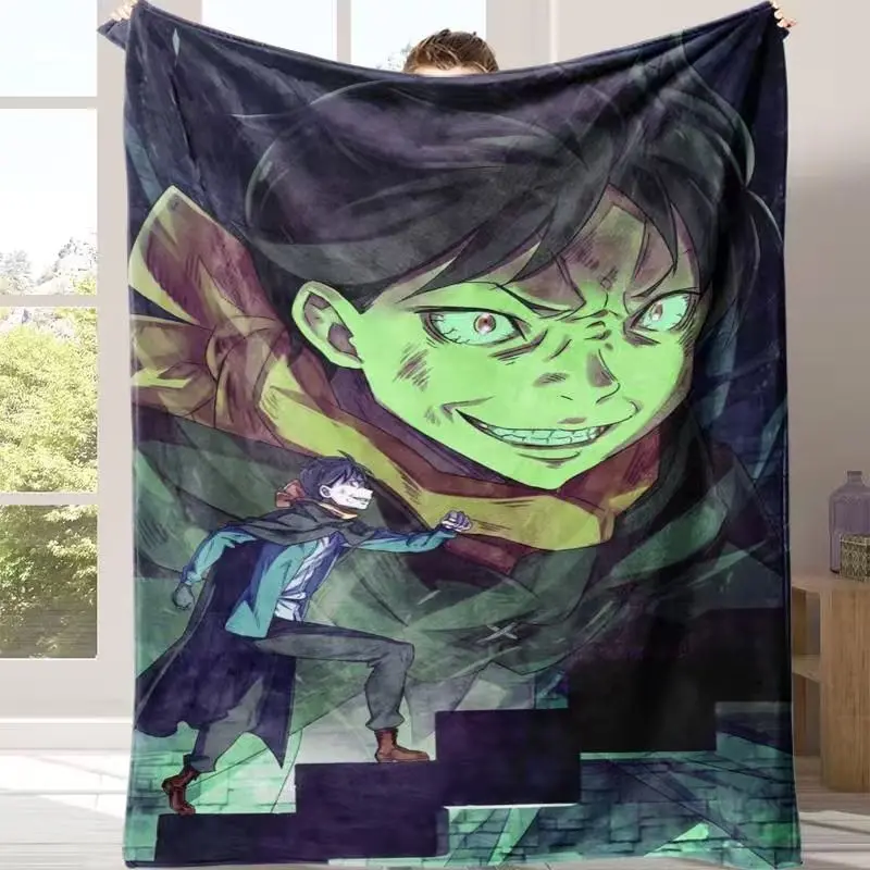 Anime Merch Throw,Flannel Blanket -Soft Throw Blanket, Whimsical Home Decor, Living Room Use Cozy Chic Blanket