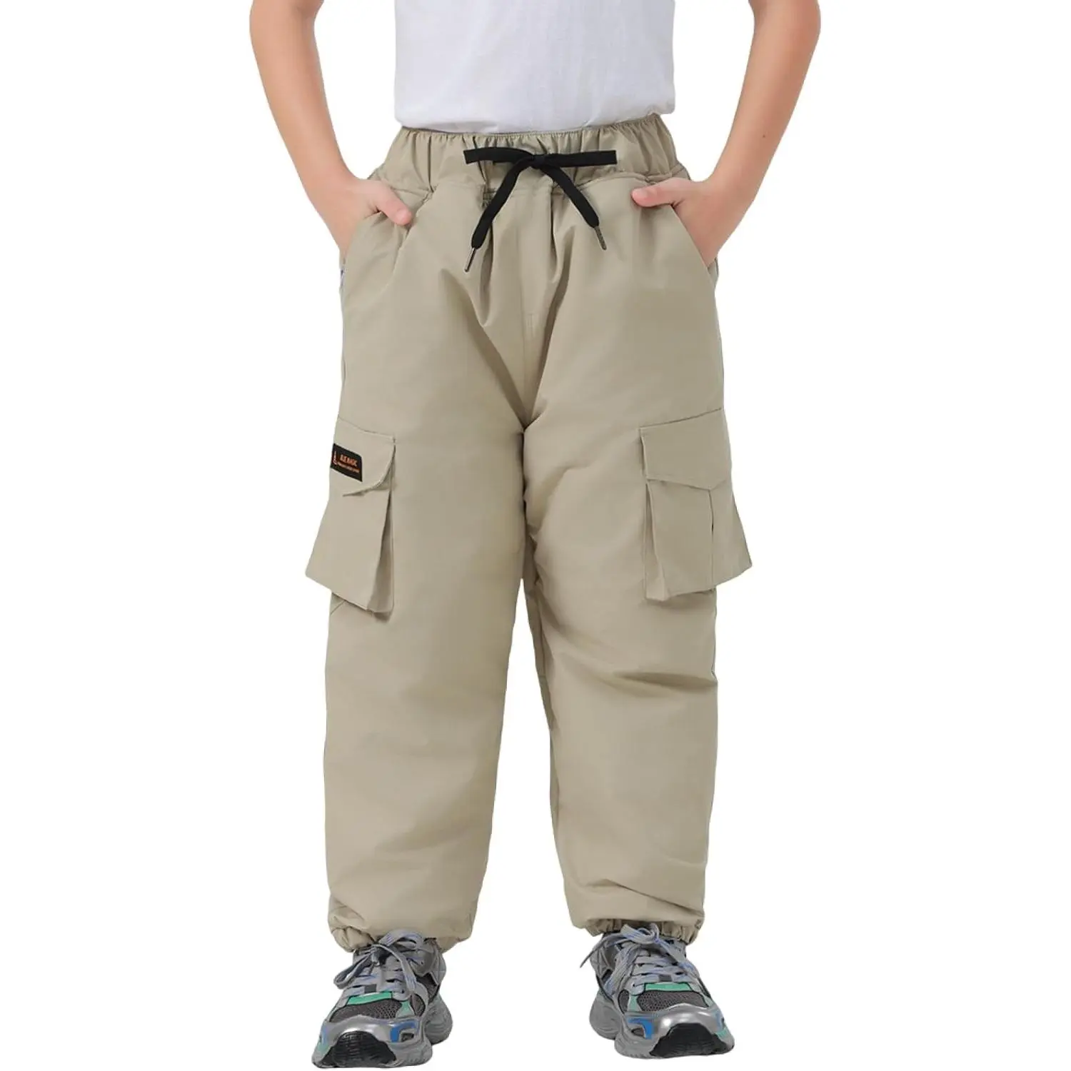 Kids Snow Pants Boys Girls Winter Waterproof Baggy Pants Outdoor Windproof Snowboard Pants