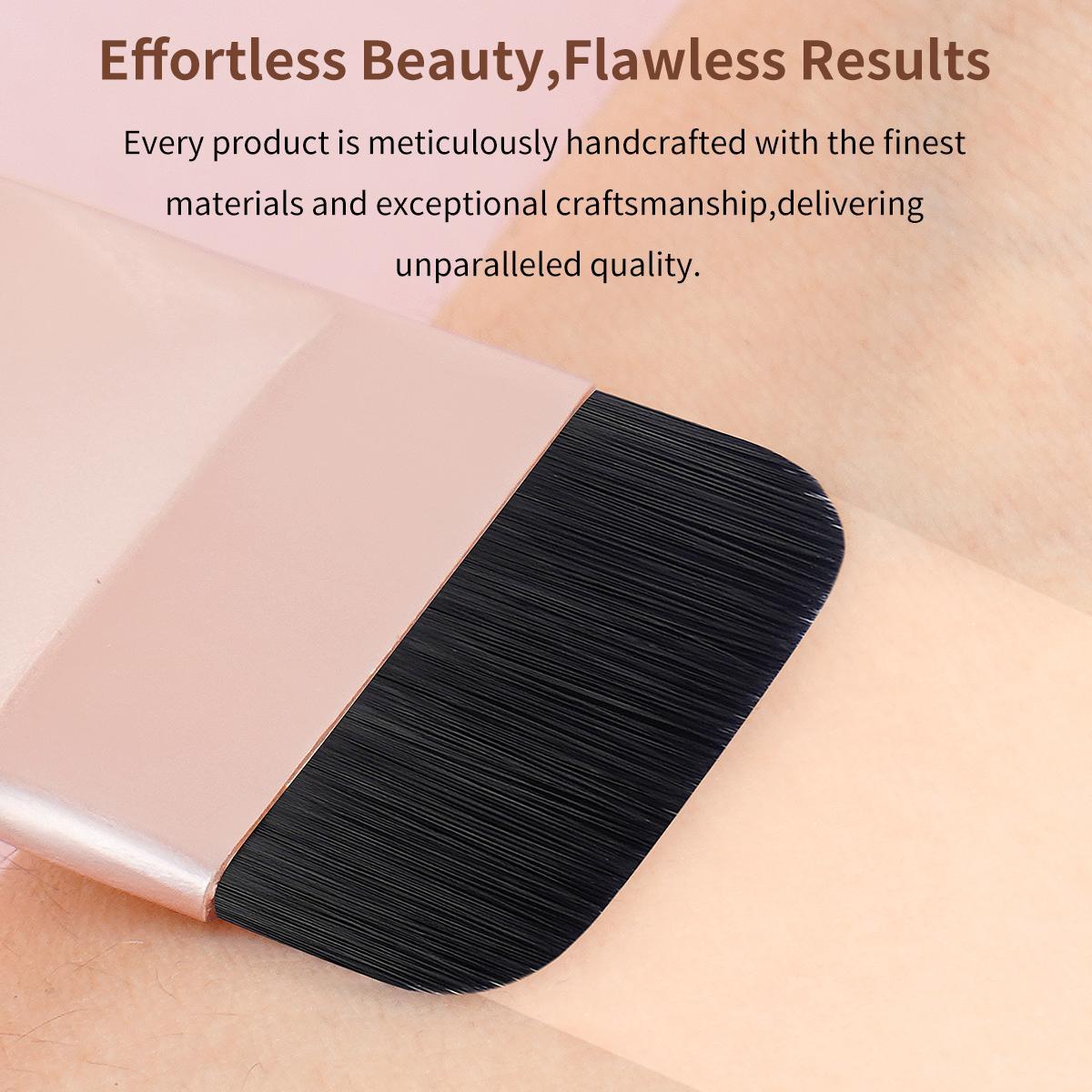 MAANGE 1pc Professional Kabuki Flat Foundation Brush/Face Mask Brush, Versatile Makeup Tool for Smooth Application, Ideal for Liquid and Cream Products, Complexion Brush Gift for Women & Girls