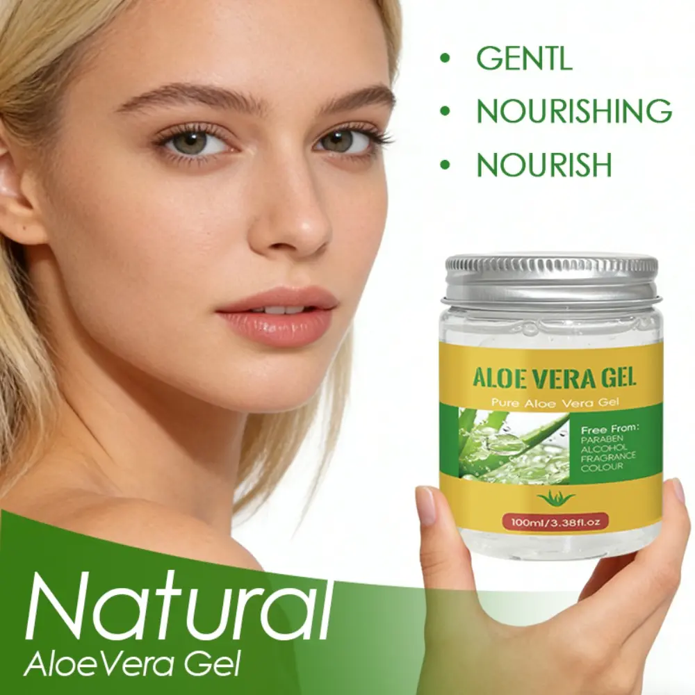 YUVK Aloe Vera Gel Mild Moisturizing and Hydrating 100ML