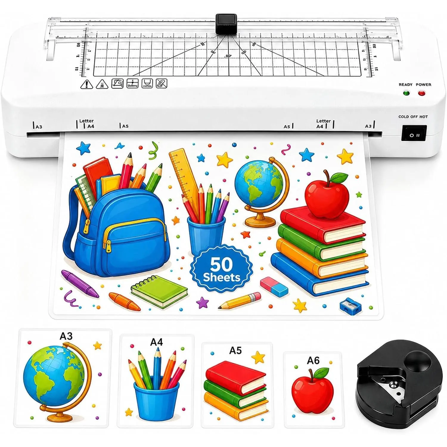 Laminator, A3 Laminator Machine with -in Trimmer