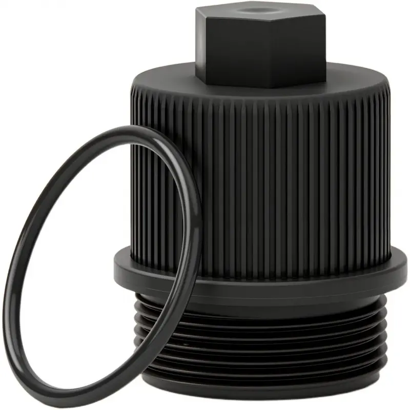 190030 Filter Drain Plug Cap Replacement Assembly with O-Ring Compatible with Pentair FNS Plus, Clean & Clear Plus, and Quad D.E. Filters