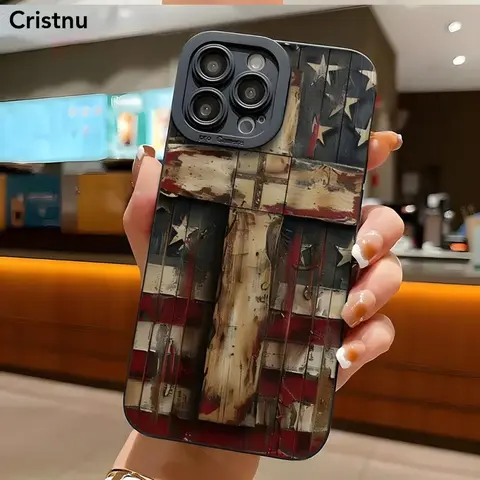 Retro Phone Case, Stylish and Durable Shockproof TPU Case for iPhone 17 16 15 14 13 12 11 Pro Plus and Pro Max