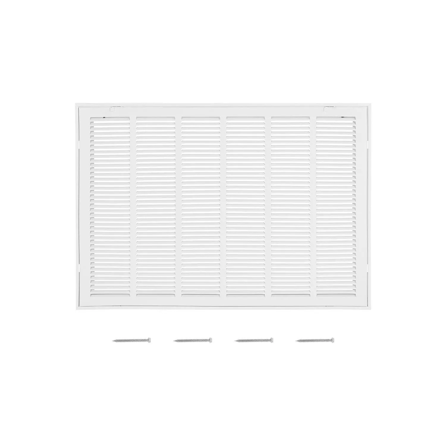 【Summerfinds】VEVOR Return Air Filter Grille, Fits W30x H20 Inch Duct Opening, Filter Not Included, Return Air Vent Cover for Wall, Powder-Coated Steel Return Air Grill Detachable Face/Door for 1 inch Filters