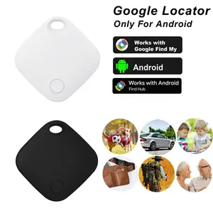 Smart positioning card (diamond ultra-thin version) | Supports Google Find Hub+Apple Find My, wireless charging anti loss card, wallet/passport/luggage tracking and positioning, remote search alarm