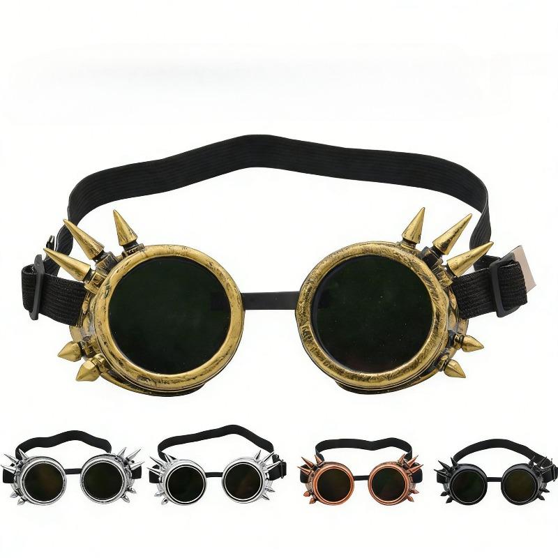 Glasses Punk Vintage Glasses Liuding Outdoor Sports Glasses Decorative Windshield Halloween Sunglasses magnetic goggles