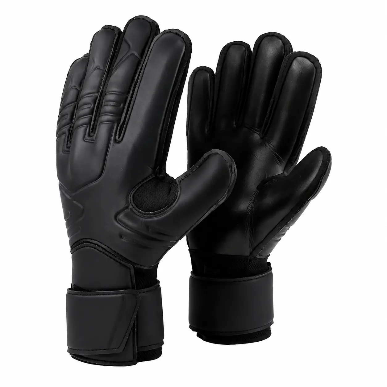 Professional Soccer Goalkeeper Gloves Featuring Flexible Anatomical Finger Support, High-Performance Breathable Latex Palm for Superior Grip in All Weather Conditions, Ventilated Mesh Backhand, Unisex Design Suitable for Adult and Youth Training & Competi