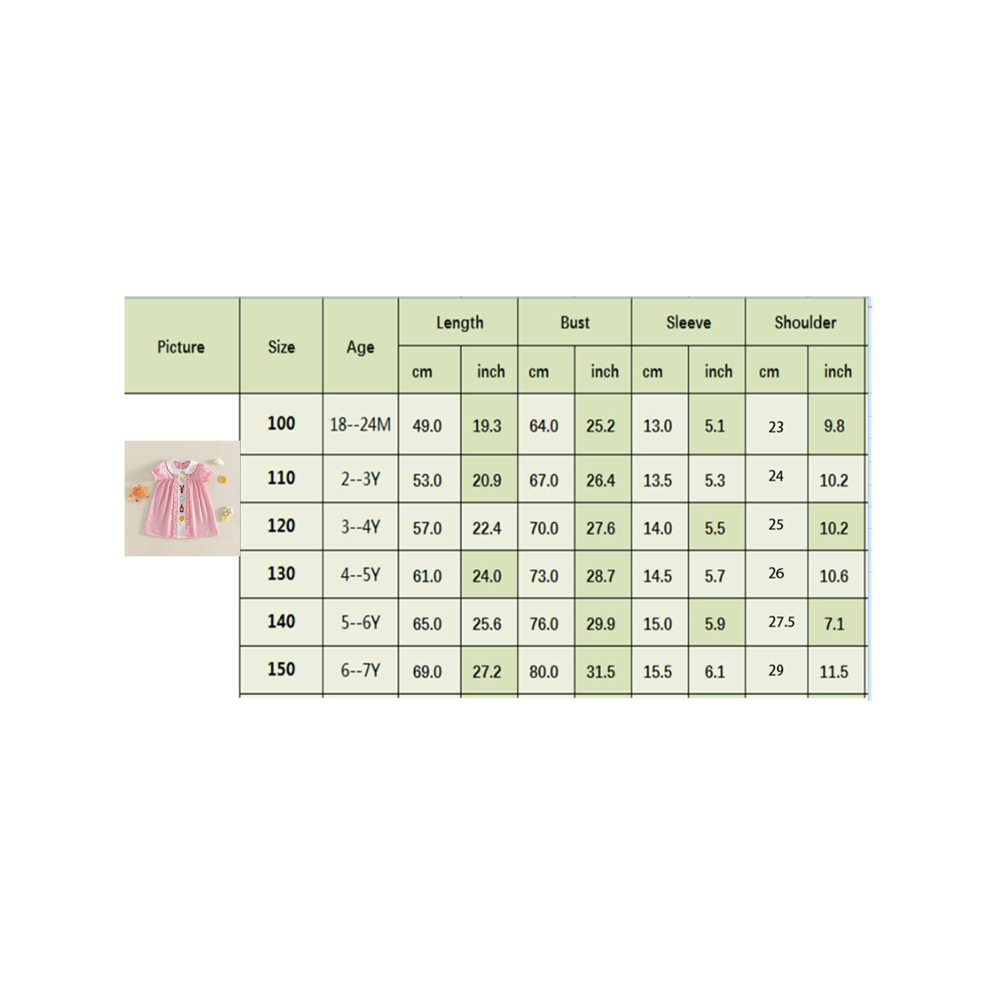 Toddler Little Baby Girl Summer Dress Crawfish Boil Embroidered Dress Short Sleeve Doll Collar Plaid Dresses Clothes