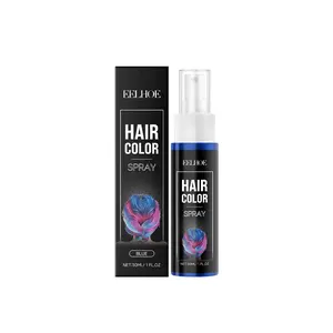 EELHOE Blue Temporary Hair Color Spray - Washable, Lightweight Textured Powder Hair Dye for Haircare, Party, Festival Use