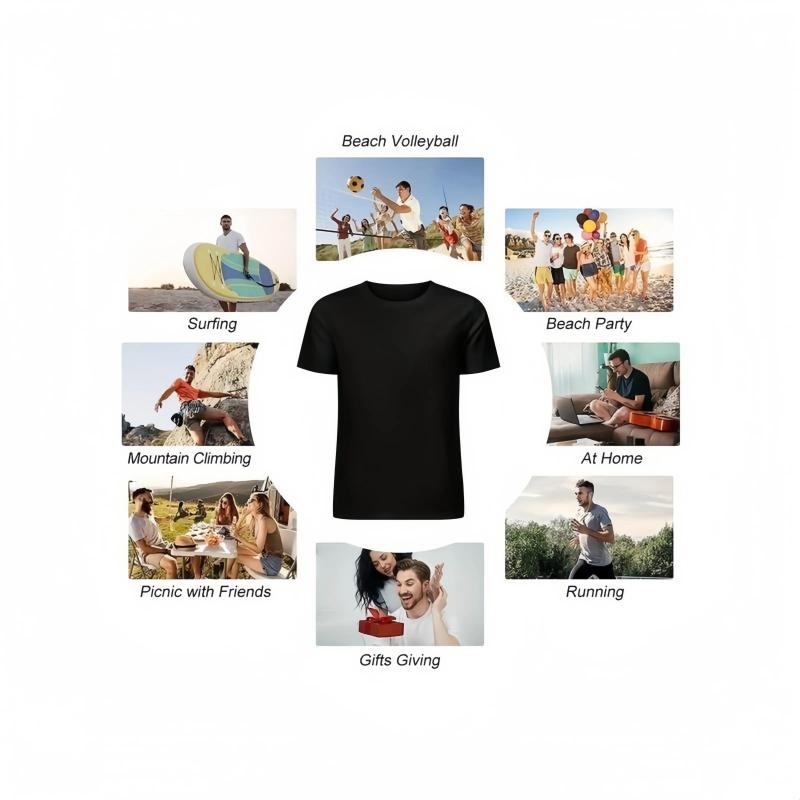 Unisex Vintage Jimi Hendrix Graphic Streetwear T-Shirt - Stylish Round Neck Casual Menswear Sports Top