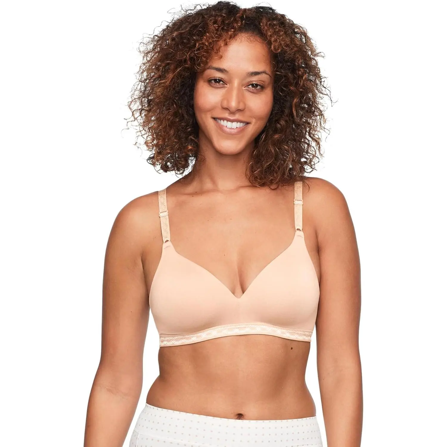Warner's Women's Blissful Benefits Women's Super Soft Wireless Lightly Lined Comfort Bra