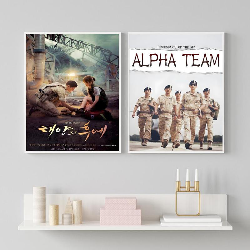 Fashion DDDescendants Of The Suning Poster HD Heavy-Duty Self-Stick Waterproof Wall Decor Tool-Free Install Durable & Reusable Conceals Wall Flaws Elevates Home Style Perfect for Living Room Bathroom & Kitchen Easy Apply & Remove