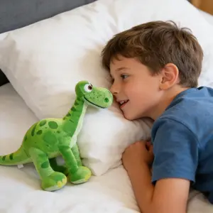 [Dinosaur Plush Toy] Green Dinosaur Tyrannosaurus Rex Plush Toy, Ideal Doll for Teenagers, Anime Game, Suitable for Birthday Gift, New Year'S Gift, Christmas Holiday Halloween Holiday, Easter Holiday Gift, Suitable for Home Decoration Doll