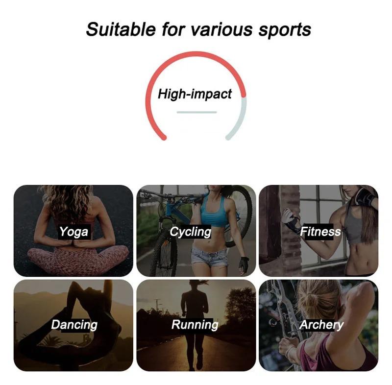 Dfyne Impact Women's Yoga Shorts, Tighten the Buttocks, High-Waist Stretch, Suitable for Exercise and Fitness, As Well as Outdoor Cycling.