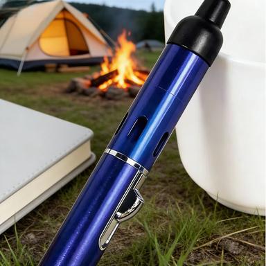 Camping Essential Windproof Lighter with Storage Bag, Reusable Flameless Lighter for Campfire, Hiking, Emergency,6-15 Days Delivery